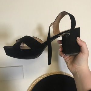 Black heels from Target!